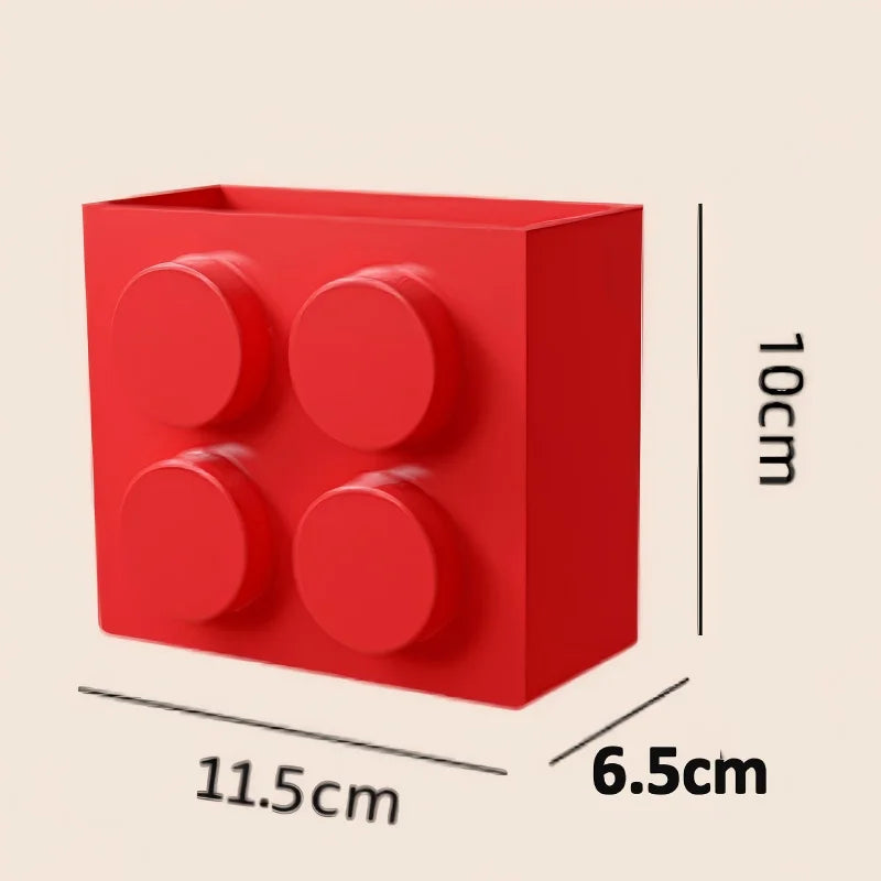Magnetic wall-mounted narrow-edge kitchen straw, cling film storage box, refrigerator side storage rack 2030